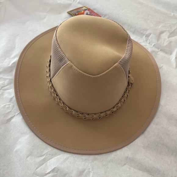 DPC Tan Outdoor Western Soaker Hat L/XL NEW UPF‎ 50+ - Picture 3 of 5